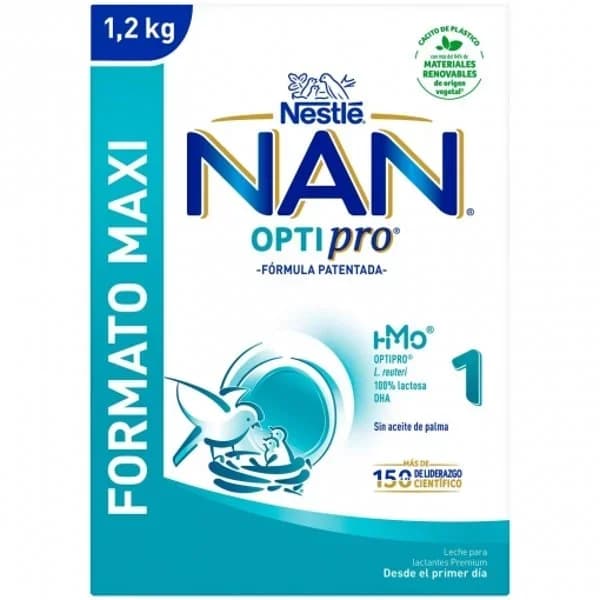 Leche para lactantes NAN OPTIPRO 1, caja 1.200 g - 0 kg - Imagen del producto en Findit