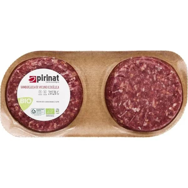 Hamburguesa Vacuno Ecologica - 0.24 kg - Imagen del producto en Findit