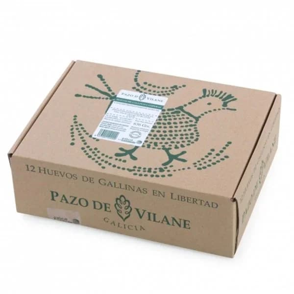 Huevos camperos Pazo de Vilane 12 ud. - 1 ud - Imagen del producto en Findit
