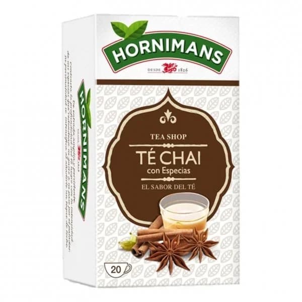 Té Chai con especias en bolsitas Hornimans 20 ud. - 1 ud - Imagen del producto en Findit