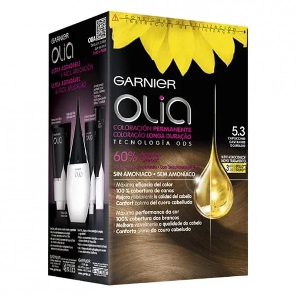 Tinte capuccino N.5.3. OLIA, caja 1 ud - 1 ud - Imagen del producto en Findit
