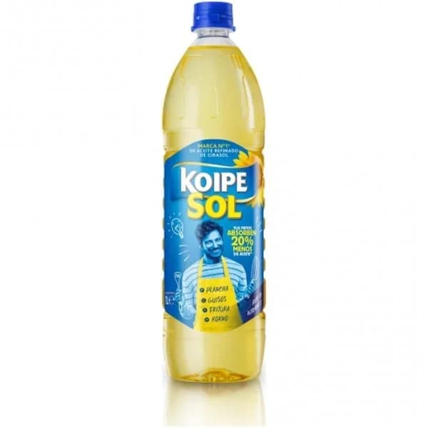 Aceite de girasol Koipe botella 1 l - 1 l - Imagen del producto en Findit