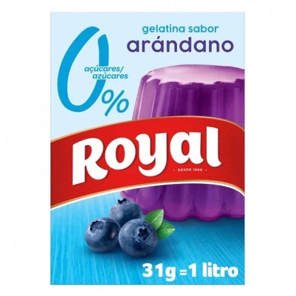 Gelatina de arándanos 12 sobres - 1 ud - Imagen del producto en Findit