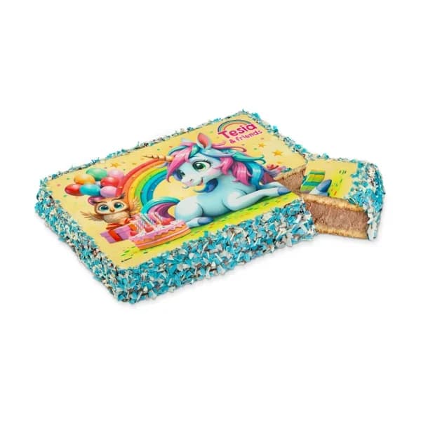 Tarta infantil Tesia and Friends Hacendado congelada - 1.4 kg - Imagen del producto en Findit