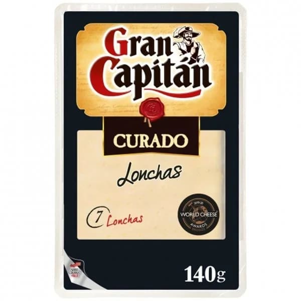 Queso Mezcla Curado Lonchas - 0.14 kg - Imagen del producto en Findit