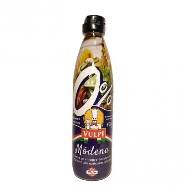 Crema de Vinagre Balsamico de Modena 0% Azucar - 0.4 kg - Imagen del producto en Findit