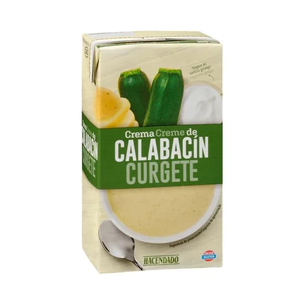 Crema de calabacín Hacendado - 0.5 l - Imagen del producto en Findit