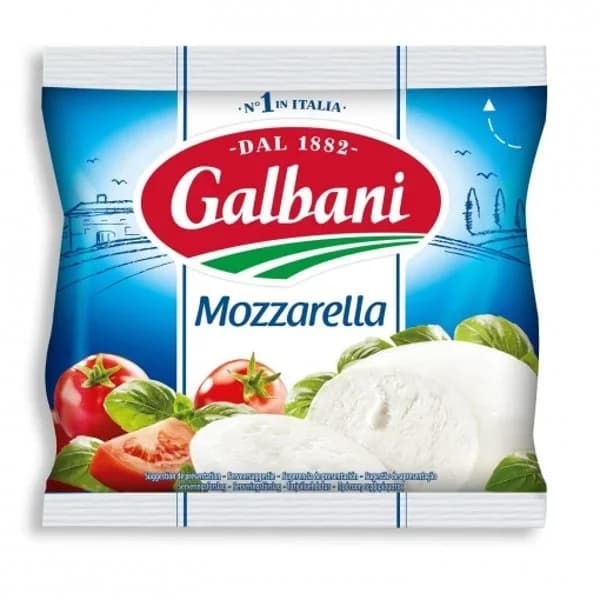 Queso mozzarella Italiana Galbani 125 g. - 0.12 kg - Imagen del producto en Findit