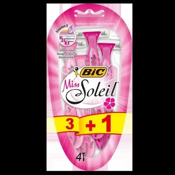 Maquinillas desechables Miss Soleil Bic 3 ud. - 1 ud - Imagen del producto en Findit