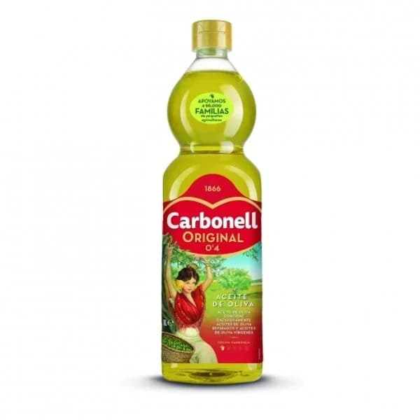 Aceite de oliva 0,4º CARBONELL, botella 1 litro - 1 l - Imagen del producto en Findit