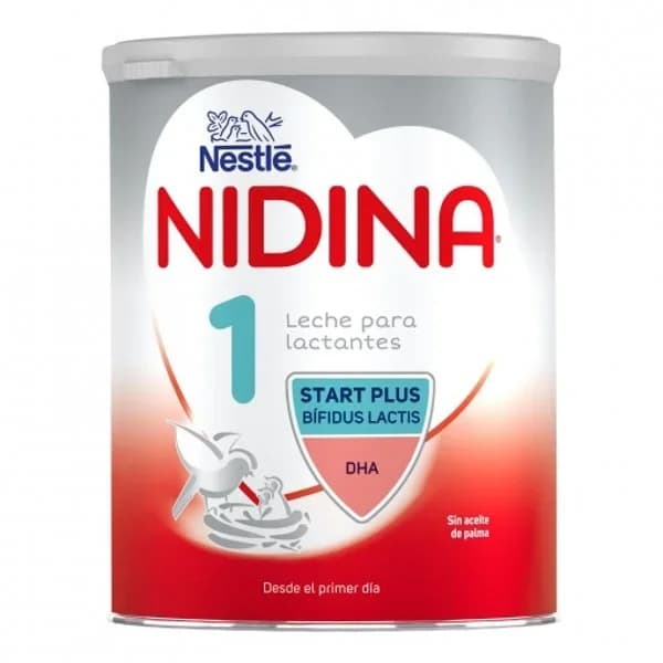 Leche infantil para lactantes en polvo Nestlé Nidina 1 lata 800 g. - 0.8 kg - Imagen del producto en Findit