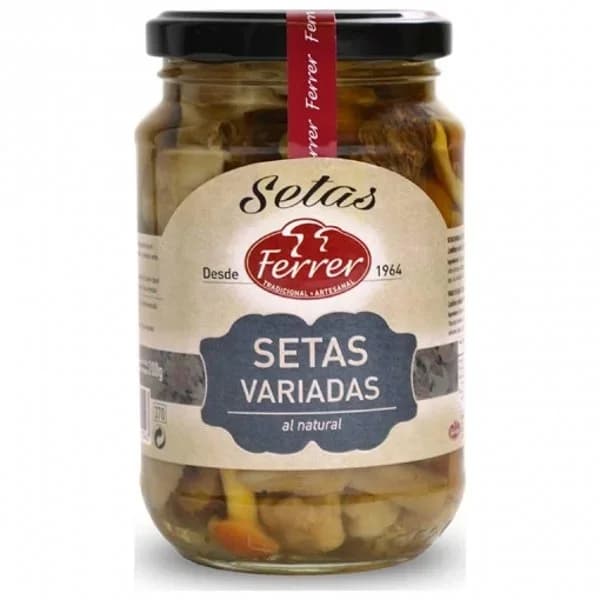 Setas variadas FERRER, frasco 340 g - 0.34 kg - Imagen del producto en Findit