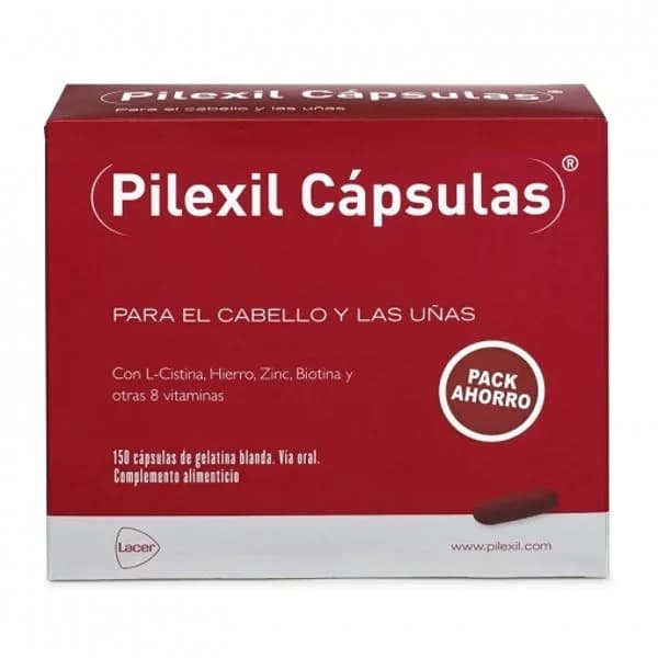 Cápsulas anticaída PILEXIL, caja 150 uds. - 0.15 kg - Imagen del producto en Findit