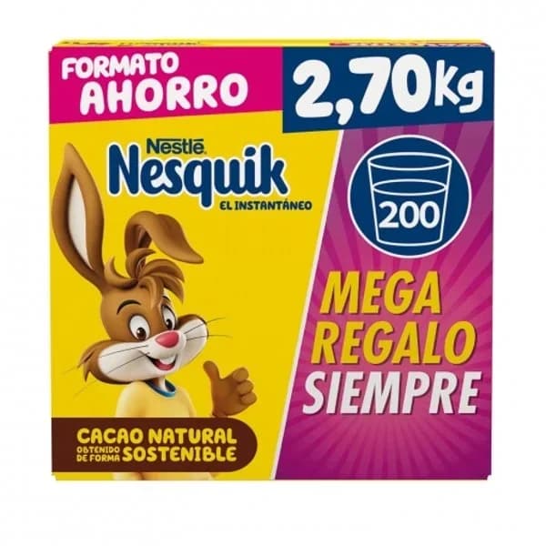 Cacao soluble instantáneo Nesquik - 2.7 kg - Imagen del producto en Findit