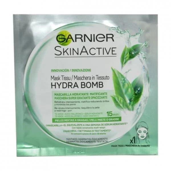 Mascarilla Tela Hidratante Matificante - 1 ud - Imagen del producto en Findit