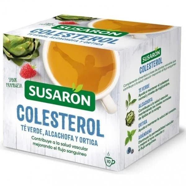 Infusión colesterol SUSARÓN, caja 10 sobres - 1 ud - Imagen del producto en Findit