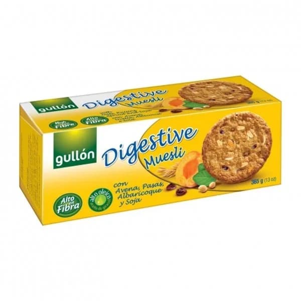 Galletas digestive con muesli Gullón caja 365 g - 0.36 kg - Imagen del producto en Findit