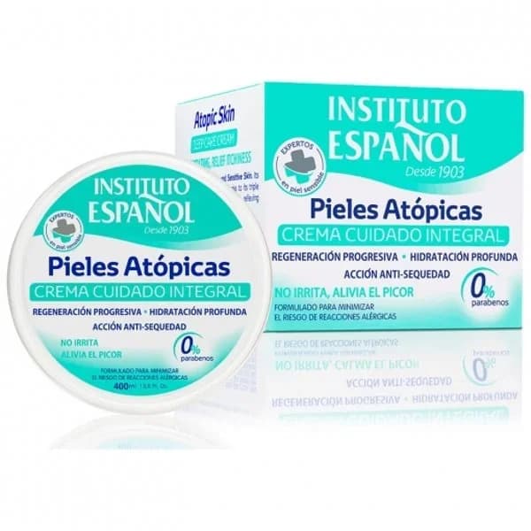 Crema piel atópica INSTITUTO ESPAÑOL, tarro 400 ml - 0.4 l - Imagen del producto en Findit