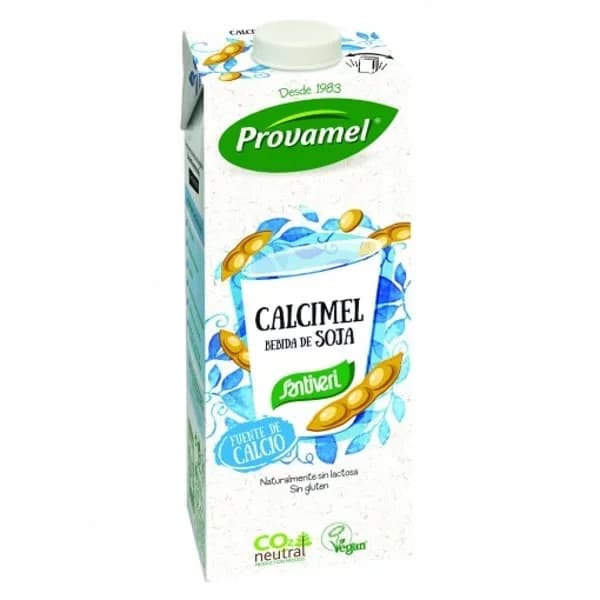 Bebida de soja con calcio PROVAMEL, brik 1 litro - 1 l - Imagen del producto en Findit