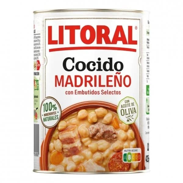 Cocido madrileño 440 g - 0.42 kg - Imagen del producto en Findit