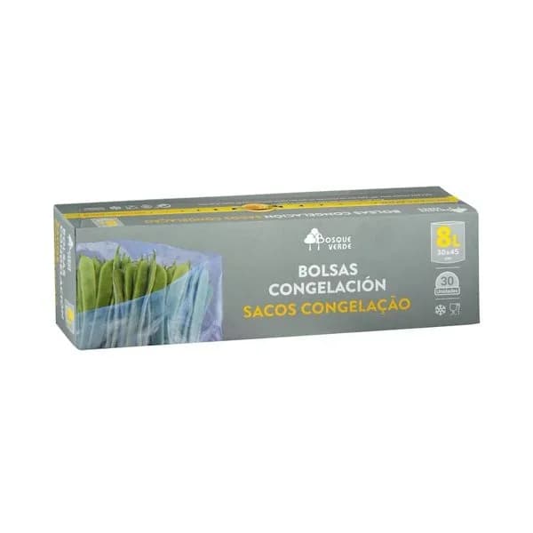 Bolsas Congelación grandes Bosque Verde - 29.73 ud - Imagen del producto en Findit