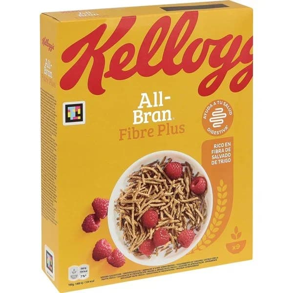 Cereales All Bran Plus 375G - 0.38 kg - Imagen del producto en Findit