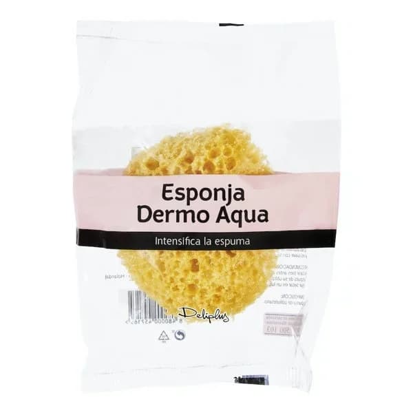 Esponja de baño dermo agua Deliplus - 1 ud - Imagen del producto en Findit