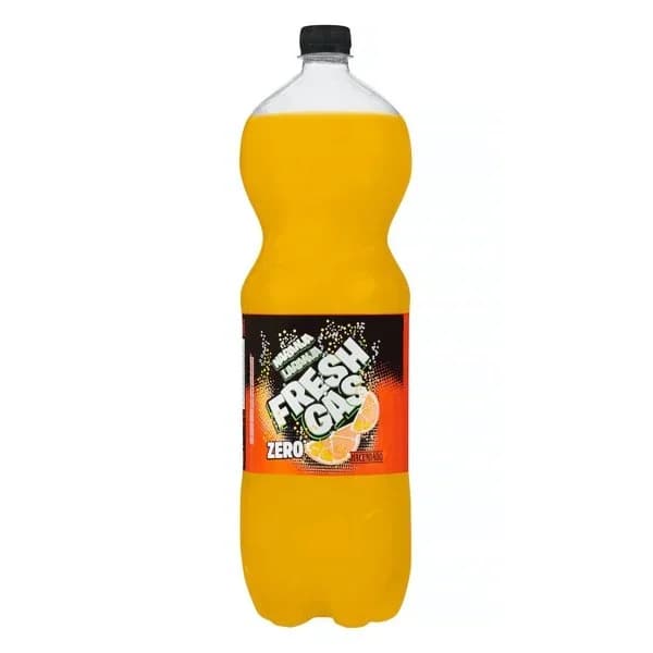 Refresco de naranja Hacendado zero fresh gas - 2 l - Imagen del producto en Findit