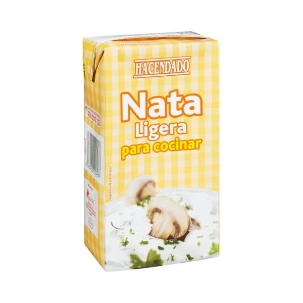 Nata ligera para cocinar Hacendado - 0.5 l - Imagen del producto en Findit