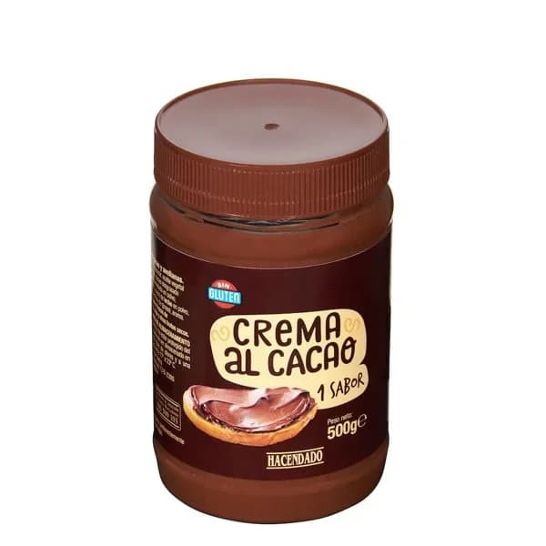 Crema al cacao con avellanas Hacendado - 0.5 kg - Imagen del producto en Findit