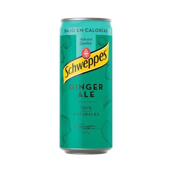 Ginger ale Schweppes lata 33 cl - 0.33 l - Imagen del producto en Findit
