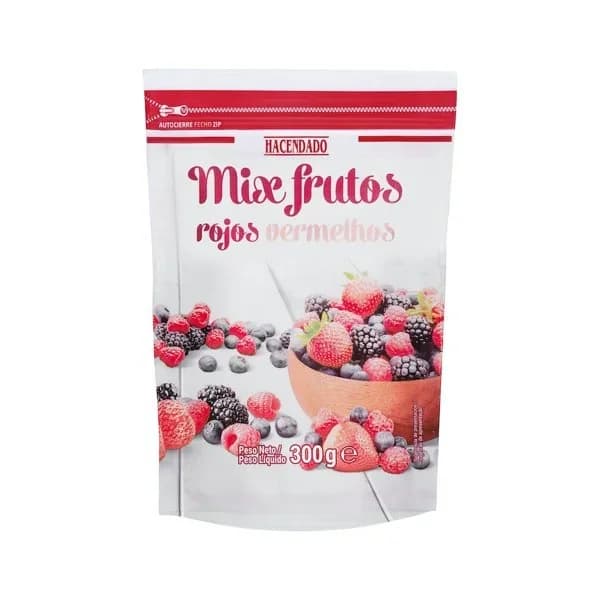 Mix de frutos rojos Hacendado ultracongeladas - 0.3 kg - Imagen del producto en Findit