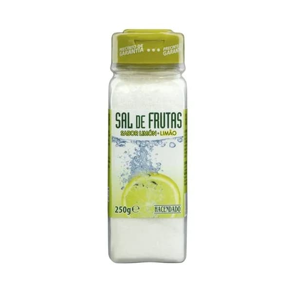 Sal de frutas sabor limón Hacendado - 0.25 kg - Imagen del producto en Findit