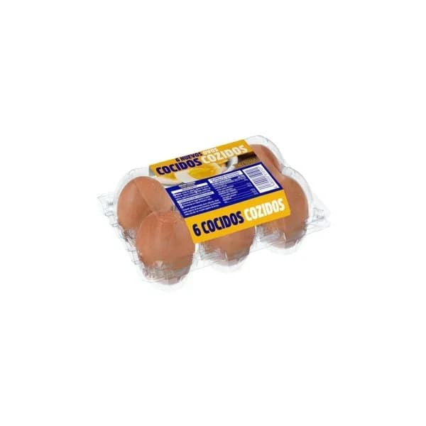 Huevos cocidos - 6 ud - Imagen del producto en Findit