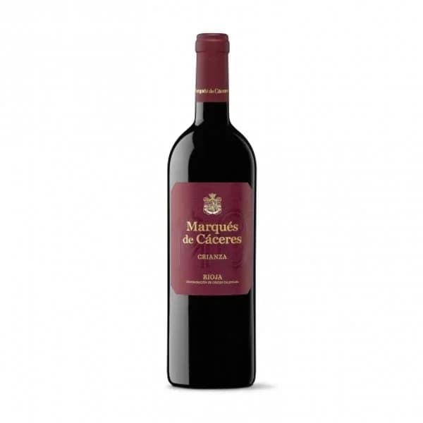 Vino Tinto Crianza Rioja MARQUÉS DE CÁCERES, botella 75 cl - 0.75 l - Imagen del producto en Findit