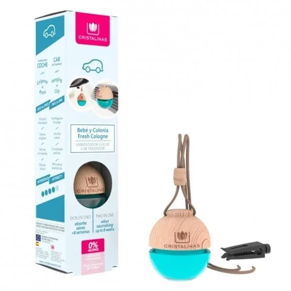 Ambientador coche bebé CRISTALINAS, pack 1 ud - 1 ud - Imagen del producto en Findit