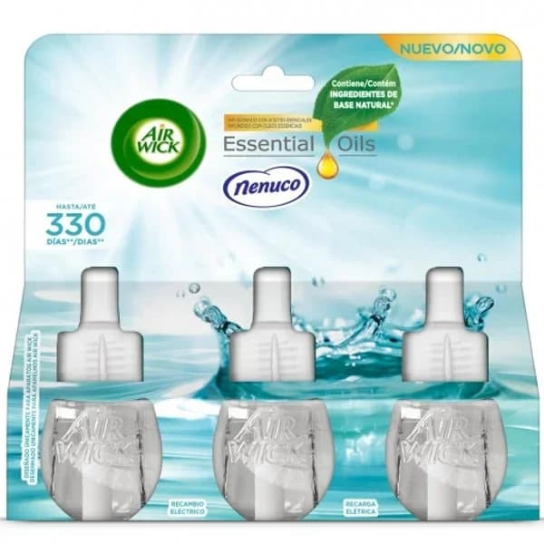 Ambientador eléctrico Nenuco AIRWICK, recambio 3 uds - 3 ud - Imagen del producto en Findit