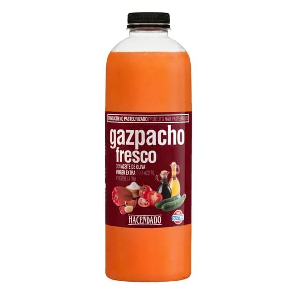Gazpacho fresco Hacendado - 1 l - Imagen del producto en Findit