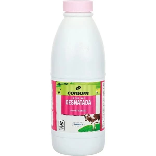 Leche Desnatada Botella - 1.5 l - Imagen del producto en Findit