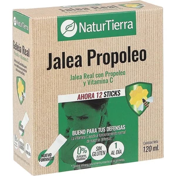 Jalea Real con Ginseng Caja 12 Unidades - 0.12 l - Imagen del producto en Findit