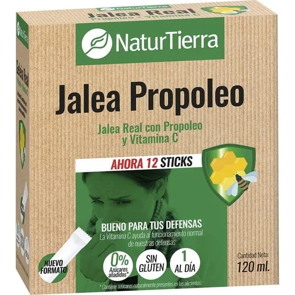 Jalea Real con Propóleo Caja 12 Unidades - 0.12 l - Imagen del producto en Findit