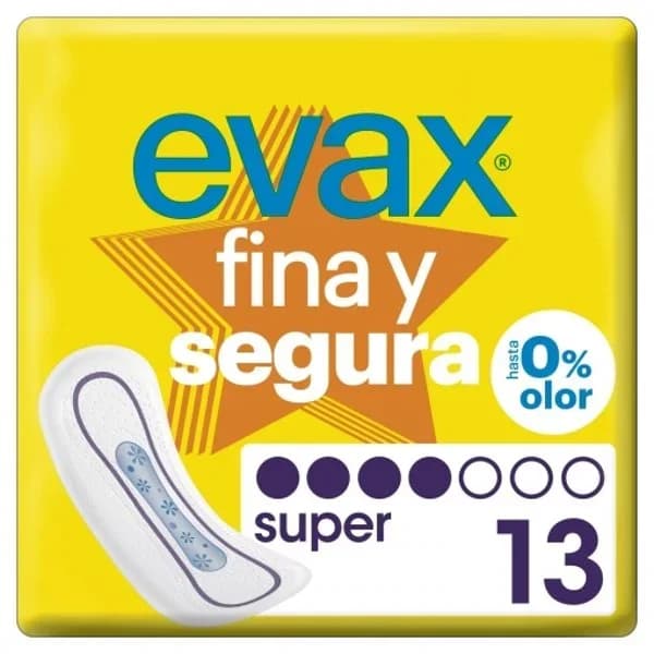 Compresa Fina y Segura Maxi 13UD - 1 ud - Imagen del producto en Findit