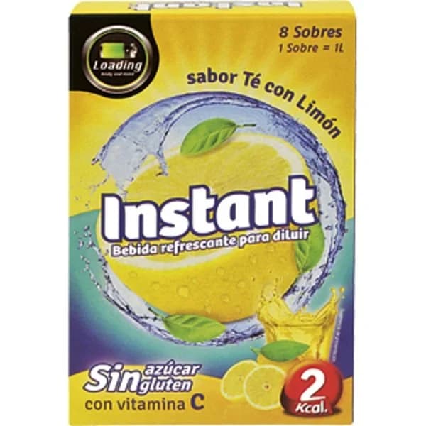 Té Limón Instantáneo Sin Azúcar 8 sobres - 7.96 l - Imagen del producto en Findit