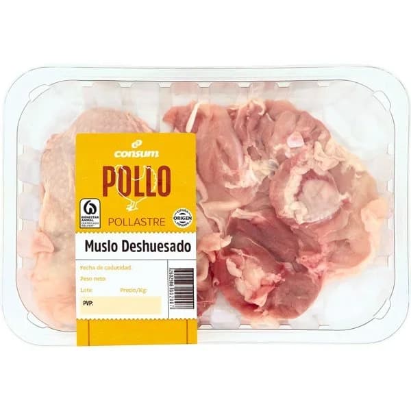 Muslo de Pollo Deshuesado - 1 kg - Imagen del producto en Findit
