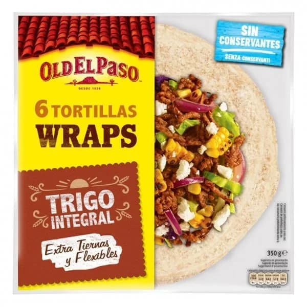 Tortilla de Trigo Integral 350G - 0.35 kg - Imagen del producto en Findit