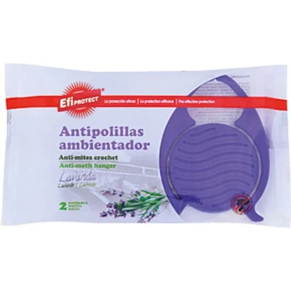 Colgador Antipolillas Lavanda - 1.98 ud - Imagen del producto en Findit