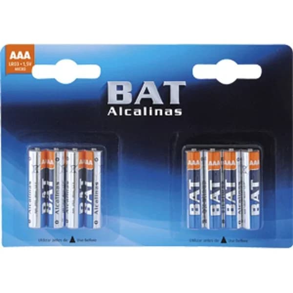 Pila Alcalina AAA LR03 Pack de 8 - 7.86 ud - Imagen del producto en Findit