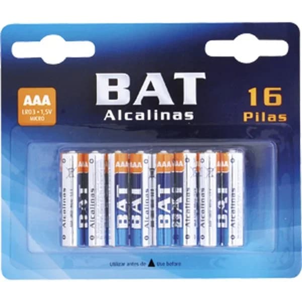 Pila Alcalina AAA - 15.95 ud - Imagen del producto en Findit