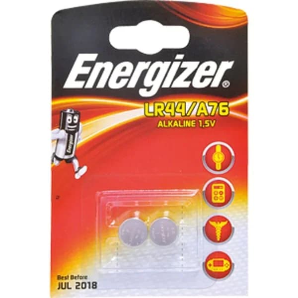 Pila Alcalina Botón LR44 Pack de 2 unidades - 1.99 ud - Imagen del producto en Findit