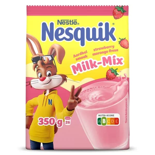 Preparado soluble instantáneo sabor fresa Nesquik bolsa 350 g - 0.35 kg - Imagen del producto en Findit